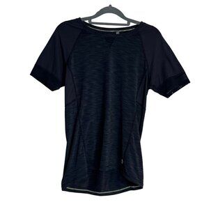 Roots Canada Dark‎ Heather Gray Short Sleeve Athletic Shirt Size Medium